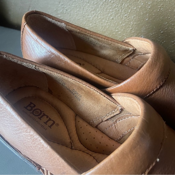 Børn Brown Leather Toby Clogs - Picture 4 of 8